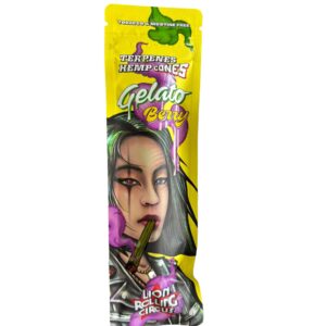 Blunt cone lion rolling circus gelato berry