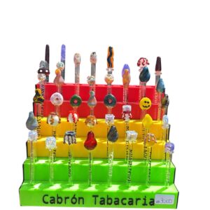 Piteiras de vidro variadas