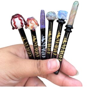 Piteira de vidro tubo preto